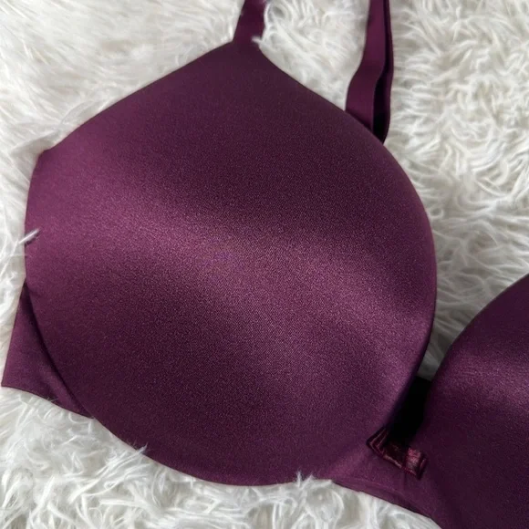 Victoria's Secret Plum Smooth T-Shirt Bra - Picture 2 of 9